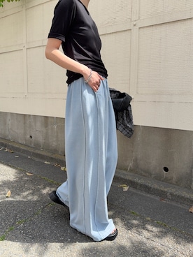 「meilmada（メイルマダ）のアイテム」を使った、haraさん（レディース・166cm）の春コーディネート