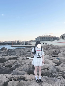 「adidas（アディダス）のサンバ OG / SAMBA OG / アディダスオリジナルス adidas Originals スニーカー（スニーカー、ブラック系）」を使った、mchan000さん（レディース・155cm）の秋コーディネート