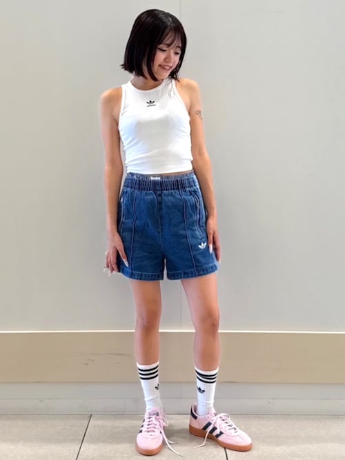 adidas アディカラー デニム ファイヤーバードショーツ adidas｜【公式】アディダス adidas アディカラー デニム