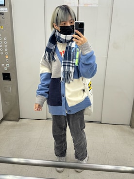 「SEQUENZ（シークエンズ）のアイテム」を使った、6ceさん（メンズ・165cm）の冬コーディネート