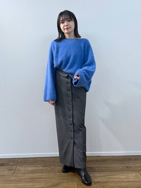 「BABYLONE（バビロン）のアイテム（スカート）」を使った、BABYLONE_ヅカさん（レディース・158cm）の秋コーディネート
