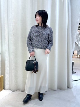 「BABYLONE（バビロン）のアイテム（スカート）」を使った、BABYLONE_ヅカさん（レディース・158cm）の冬コーディネート