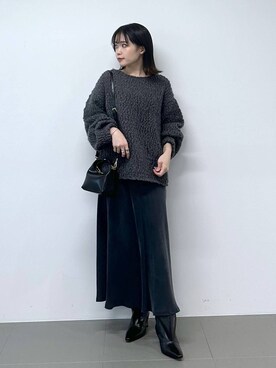 「BABYLONE（バビロン）のアイテム（スカート）」を使った、BABYLONE_ヅカさん（レディース・158cm）の秋コーディネート