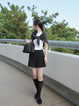 「gemeil（ジェムイル）のアイテム」を使った、yukinaさん（レディース・171cm）の秋コーディネート
