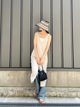 yukinaさん（レディース・171cm）の夏コーディネート