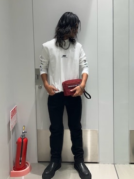 「アイテム（アクセサリー）」を使った、TAKUYAさん（メンズ・174cm）の秋コーディネート