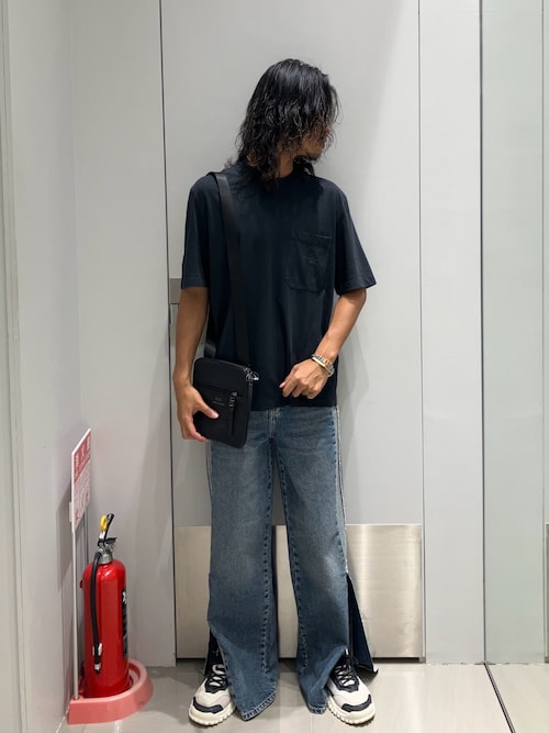 A|X アルマーニ エクスチェンジ】BE メッシュコンビ ノッチド