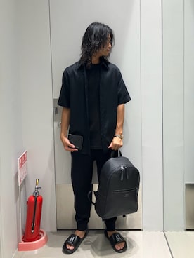 「アイテム（財布）」を使った、TAKUYAさん（メンズ・174cm）の夏コーディネート