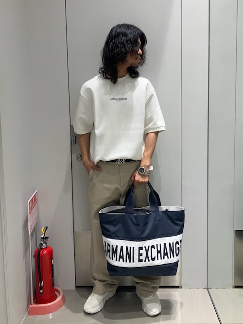 A|X アルマーニ エクスチェンジ】ゴールドトーンステンレス A|X アルマーニ エクスチェンジ】ゴールドトーンステンレス