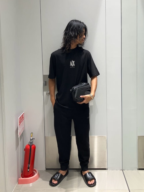 A|X アルマーニ エクスチェンジ】AXロゴ サフィアーノ