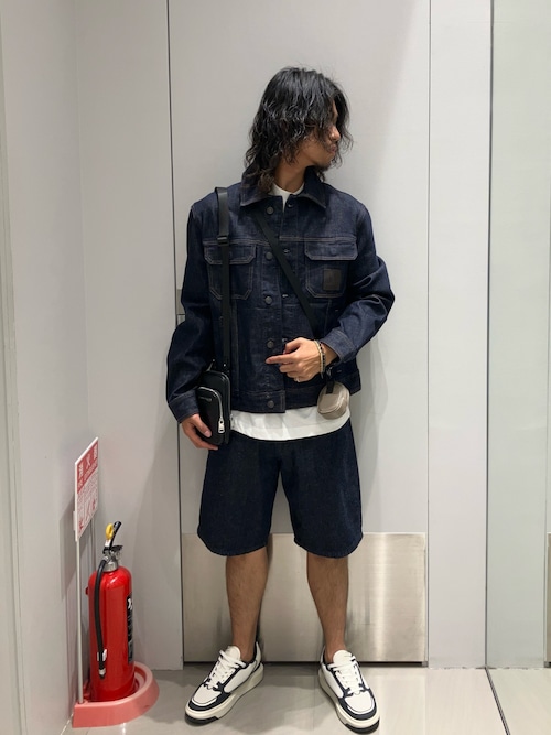 ARMANI Exchange  アルマーニ　春　ジージャン A|X アルマーニ エクスチェンジ】ICON ダークブルーウォッシュ