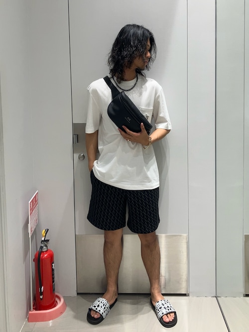 国内買付★A/X Armani Exchange★チェーンネックレス ガンメタル A|X アルマーニ エクスチェンジ】ガンメタルチェーンネックレス