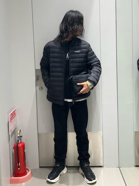 「アイテム（腕時計）」を使った、TAKUYAさん（メンズ・174cm）の冬コーディネート