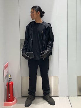 「アイテム（財布）」を使った、TAKUYAさん（メンズ・174cm）の冬コーディネート