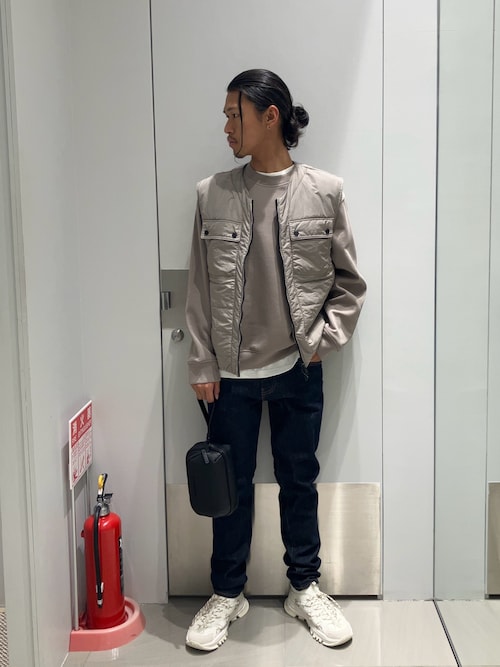 ARMANI EXCHANGE ベスト ジレ 「A|X アルマーニ エクスチェンジ
