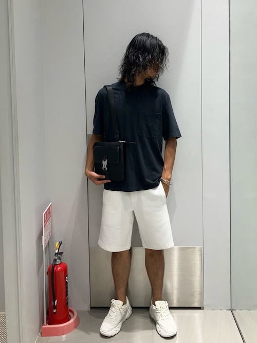 A|X アルマーニ エクスチェンジ】ICON スウェットハーフパンツ（その他