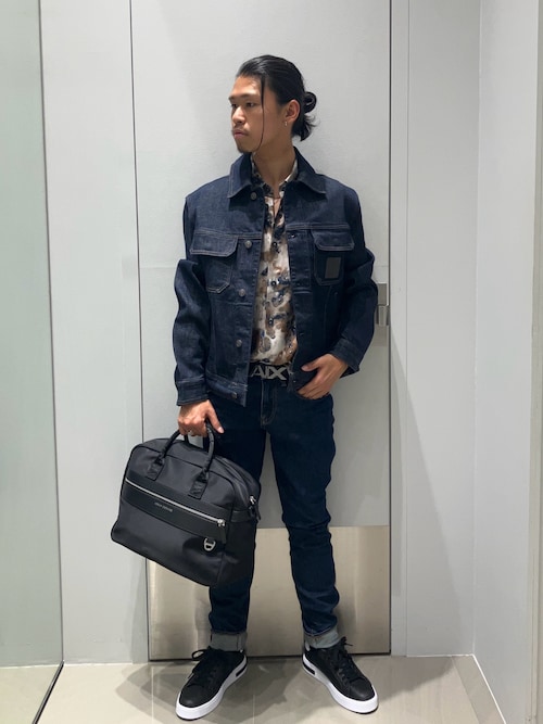 ARMANI EXCHANGE デニムジャケット gジャン 「A|X アルマーニ