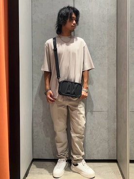 「AXchange」｜「アイテム（アナログ腕時計）」を使った、TAKUYAさん（メンズ・174cm）の秋コーディネート