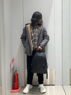 TAKUYAさん（メンズ・174cm）の冬コーディネート