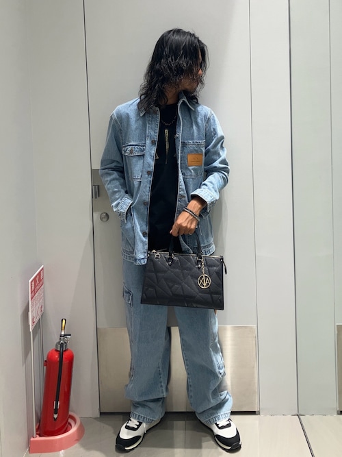 国内買付★A/X Armani Exchange★チェーンネックレス ガンメタル AlX Armani Exchange☆ネックレス (A/X Armani Exchange