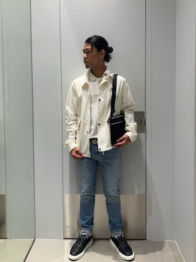 「アイテム（ジャケット/アウター）」を使った、TAKUYAさん（メンズ・174cm）の春コーディネート
