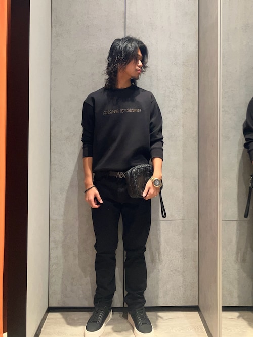 セール】【A|X アルマーニ エクスチェンジ】ライトソール レース