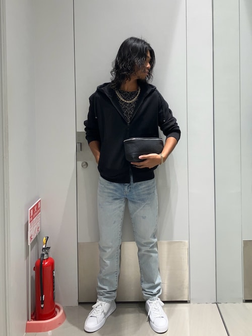 A|X アルマーニ エクスチェンジ】ライトブルーウォッシュデニム