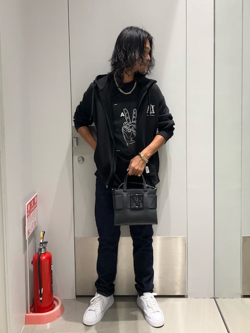 セール】【A|X アルマーニ エクスチェンジ】NL ピースデザイン 半袖