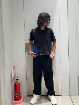 「アイテム（腕時計）」を使った、TAKUYAさん（メンズ・174cm）の夏コーディネート
