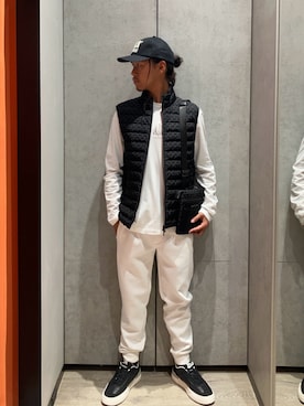 「armaniexchange」｜TAKUYAさん（メンズ・174cm）の秋コーディネート