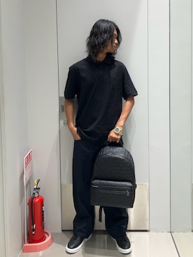 「アイテム（アナログ腕時計）」を使った、TAKUYAさん（メンズ・174cm）の秋コーディネート
