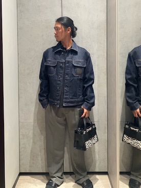 「ARMANI EXCHANGE（アルマーニエクスチェンジ）の【A|X アルマーニ エクスチェンジ】ICON ロゴソックス（ソックス/靴下、ブラック系）」を使った、TAKUYAさん（メンズ・174cm）の夏コーディネート