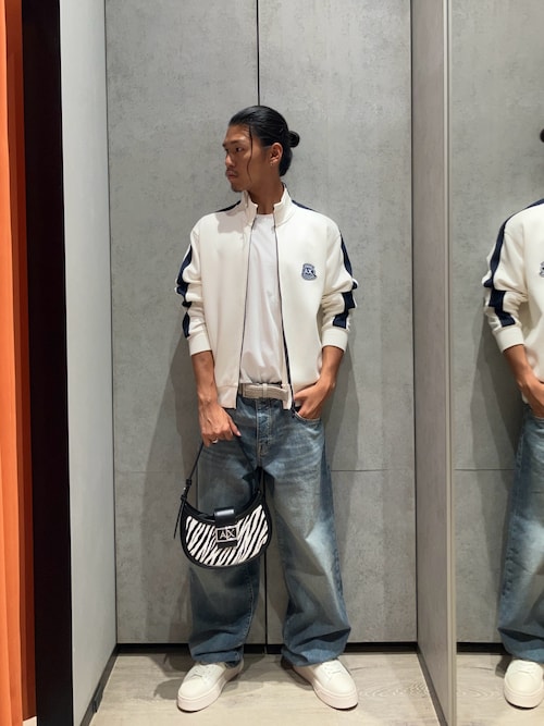 ARMANI EXCHANGE ワイドパンツ ジーンズ 「A|X アルマーニ