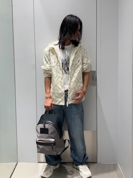 「ワイド」｜TAKUYAさん（メンズ・174cm）の冬コーディネート