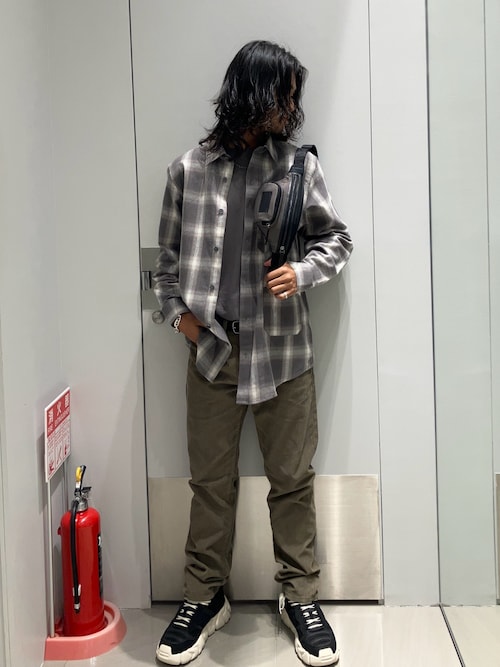 A|X アルマーニ エクスチェンジ】AXロゴ レザーベルト（ベルト