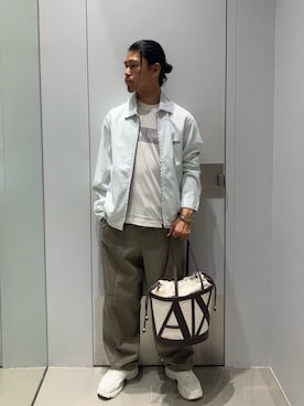 「アイテム（ジャケット/アウター）」を使った、TAKUYAさん（メンズ・174cm）の春コーディネート