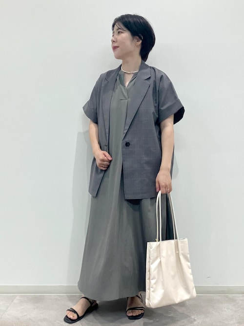 接触冷感・UVカット・速乾】【リネンライク・シリーズ】シアーハーフ