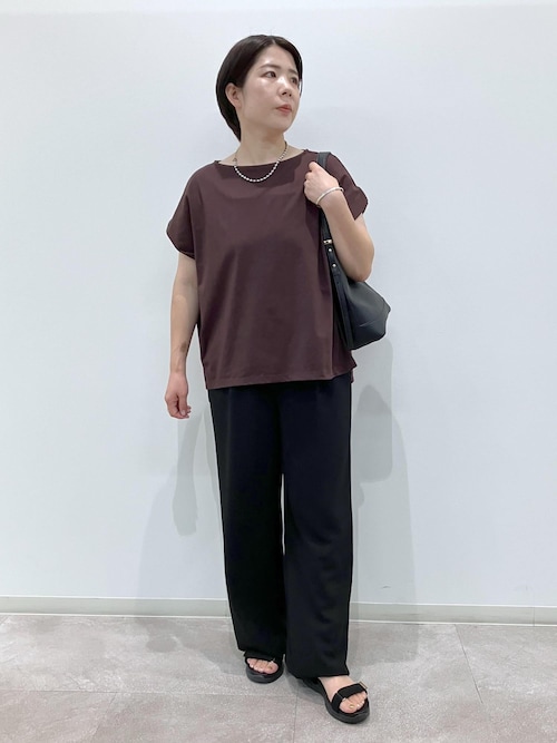 woo様 リクエスト2点まとめ★LUC★転写ニットカットソー★リバーシブル マルチファンクション二の腕すっきり見えカットトップス（Tシャツ