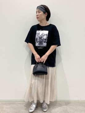 「ROPE' PICNIC（ロペピクニック）のアイテム」を使った、ゆんさん（レディース・155cm）の秋コーディネート