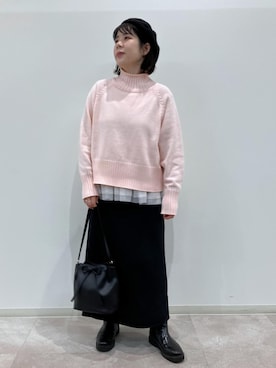 「お正月・初詣コーデ」｜「アイテム（ブーツ）」を使った、ゆんさん（レディース・155cm）の冬コーディネート
