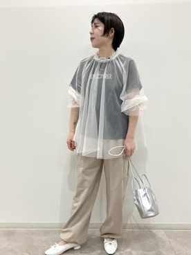 ゆんさん（レディース・155cm）の春コーディネート