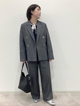 「パンツスタイル」｜ゆんさん（レディース・155cm・30代）の秋コーディネート