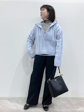 ゆんさん（レディース・155cm）の冬コーディネート