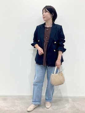 「パンツスタイル」｜ゆんさん（レディース・155cm・30代）の秋コーディネート