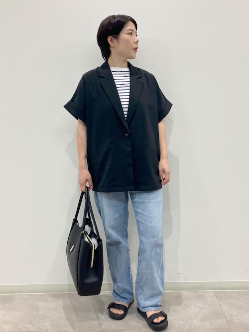 接触冷感・UVカット・速乾】【リネンライク・シリーズ】シアーハーフ 接触冷感・UVカット・速乾】【リネンライク・シリーズ】シアーハーフ