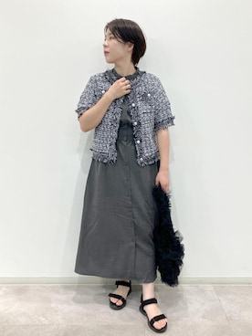 「アイテム（ワンピース）」を使った、ゆんさん（レディース・155cm・30代）の夏コーディネート