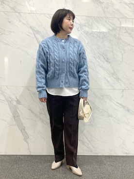 「アイテム（パンプス）」を使った、ゆんさん（レディース・155cm・30代）の冬コーディネート