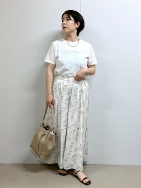 「アイテム（パンツ）」を使った、ゆんさん（レディース・155cm・30代）の夏コーディネート
