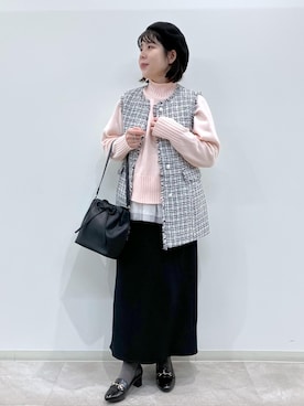 「お正月・初詣コーデ」｜ゆんさん（レディース・155cm）の冬コーディネート