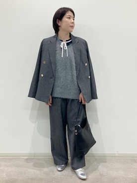 「ROPE' PICNIC（ロペピクニック）のアイテム」を使った、ゆんさん（レディース・155cm）の秋コーディネート